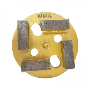 Zhongheng golv diamantinding skiva/concrete metall slipskiva 80#